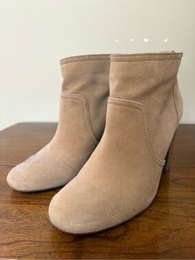 Tory Burch Suede Ankle Boots